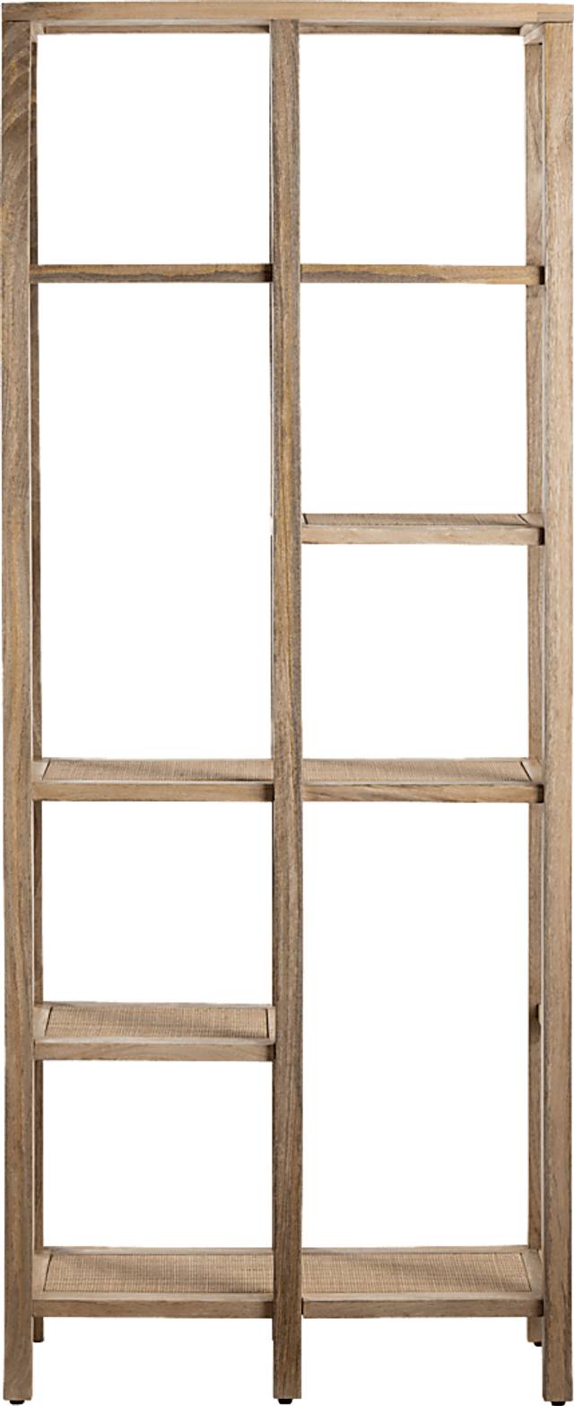 Geralynn Light Brown Bookcase - Thumbnail - Image 5