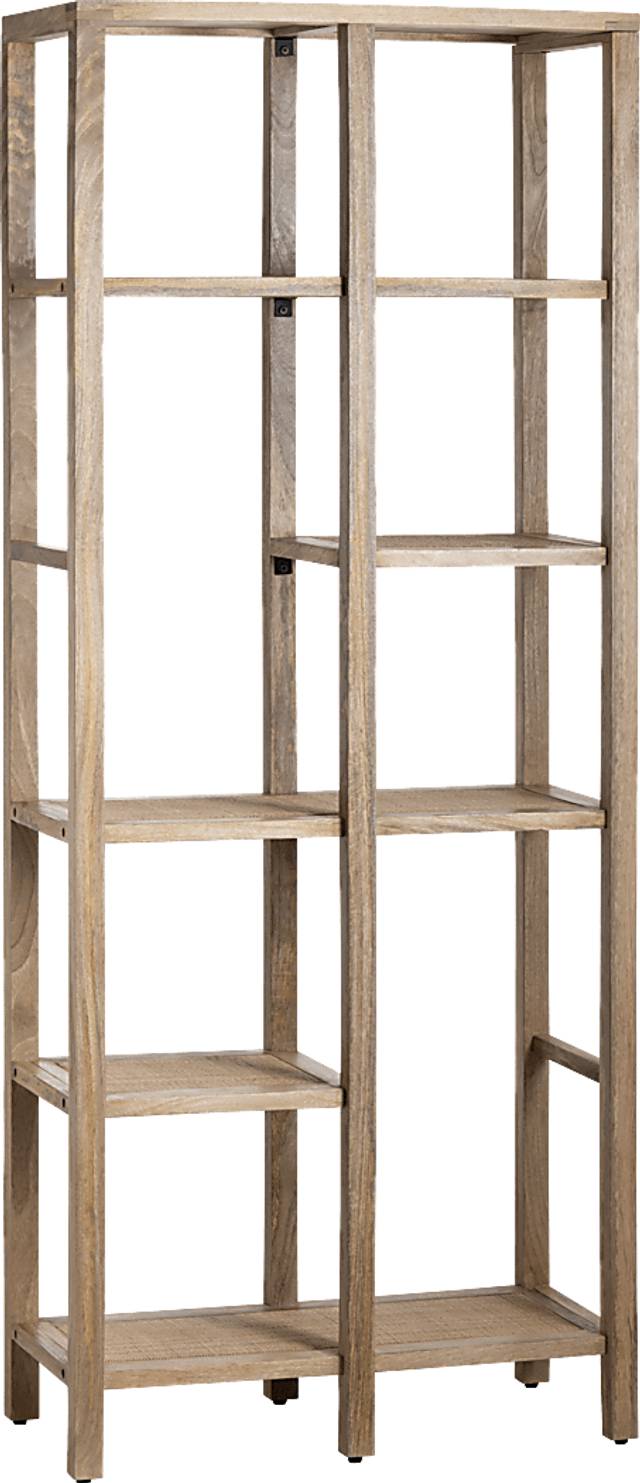 Geralynn Light Brown Bookcase - Thumbnail - Image 1