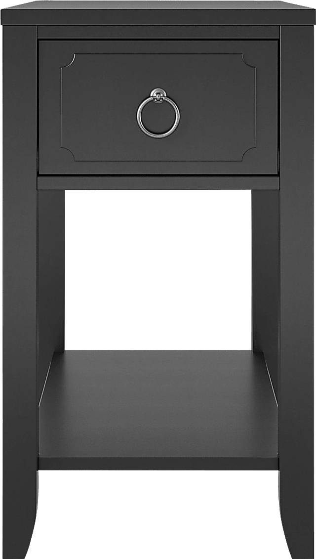 Gereon Black End Table - Thumbnail - Image 3