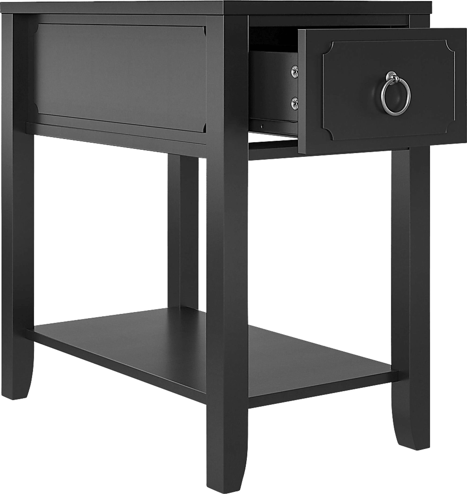 Gereon Black End Table - Image 8