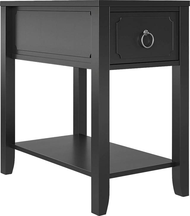 Gereon Black End Table - Thumbnail - Image 1