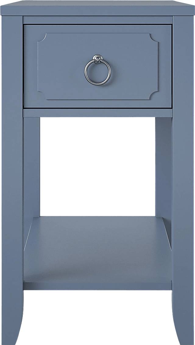 Gereon Blue End Table - Thumbnail - Image 3