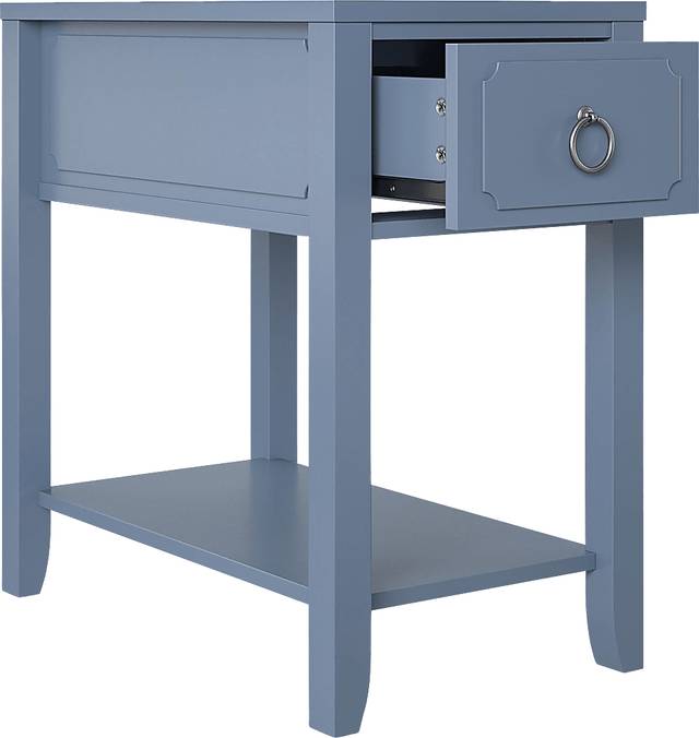 Gereon Blue End Table - Thumbnail - Image 7