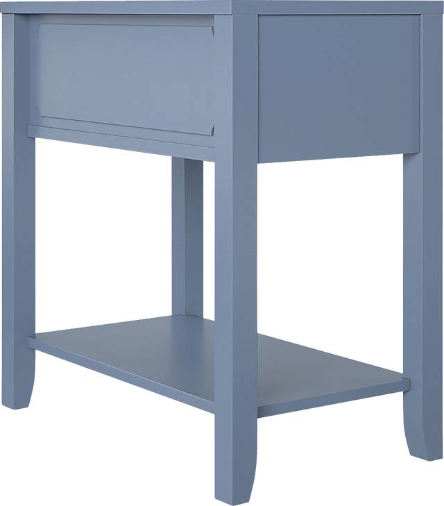 Gereon Blue End Table - Thumbnail - Image 8