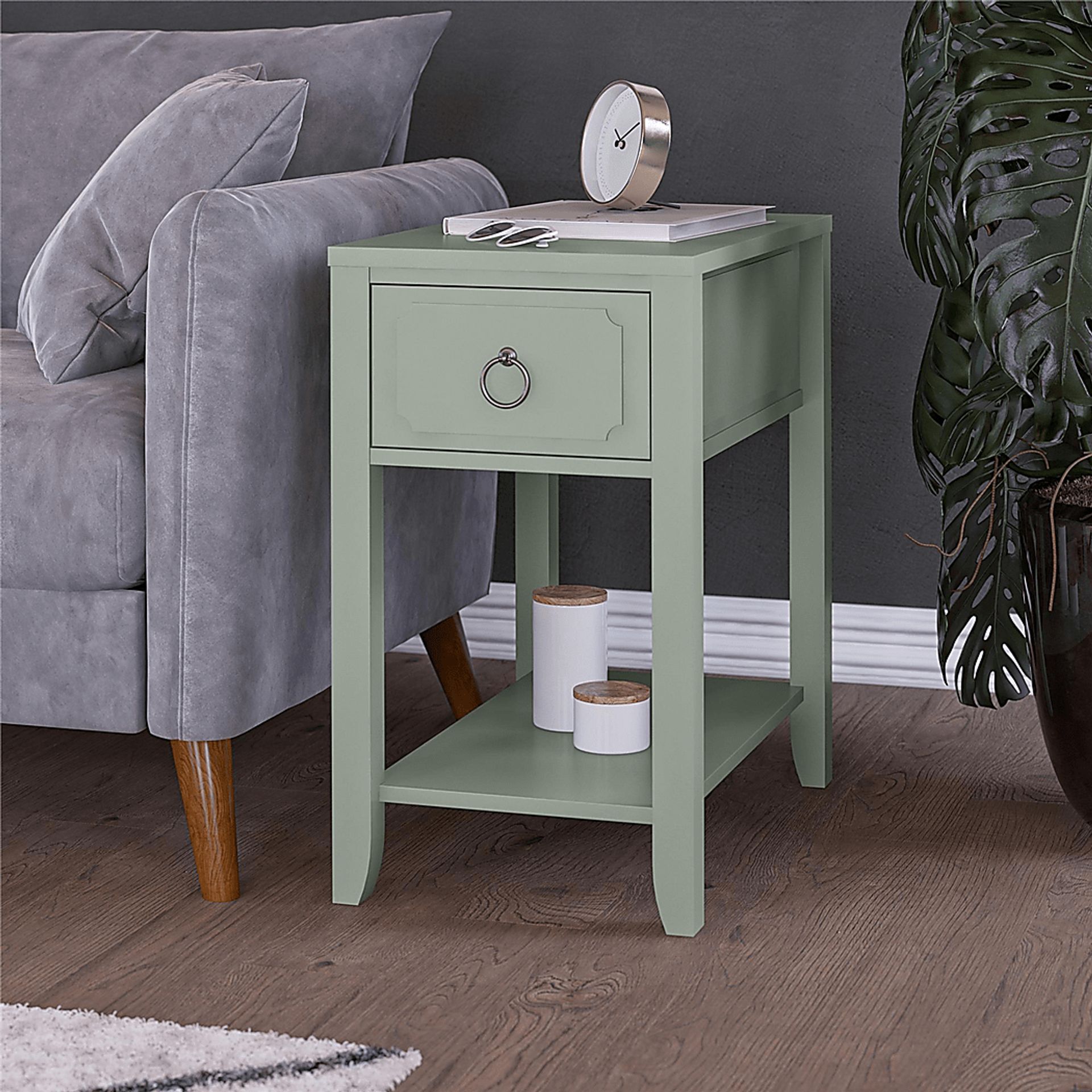 Gereon Mint End Table - Image 4