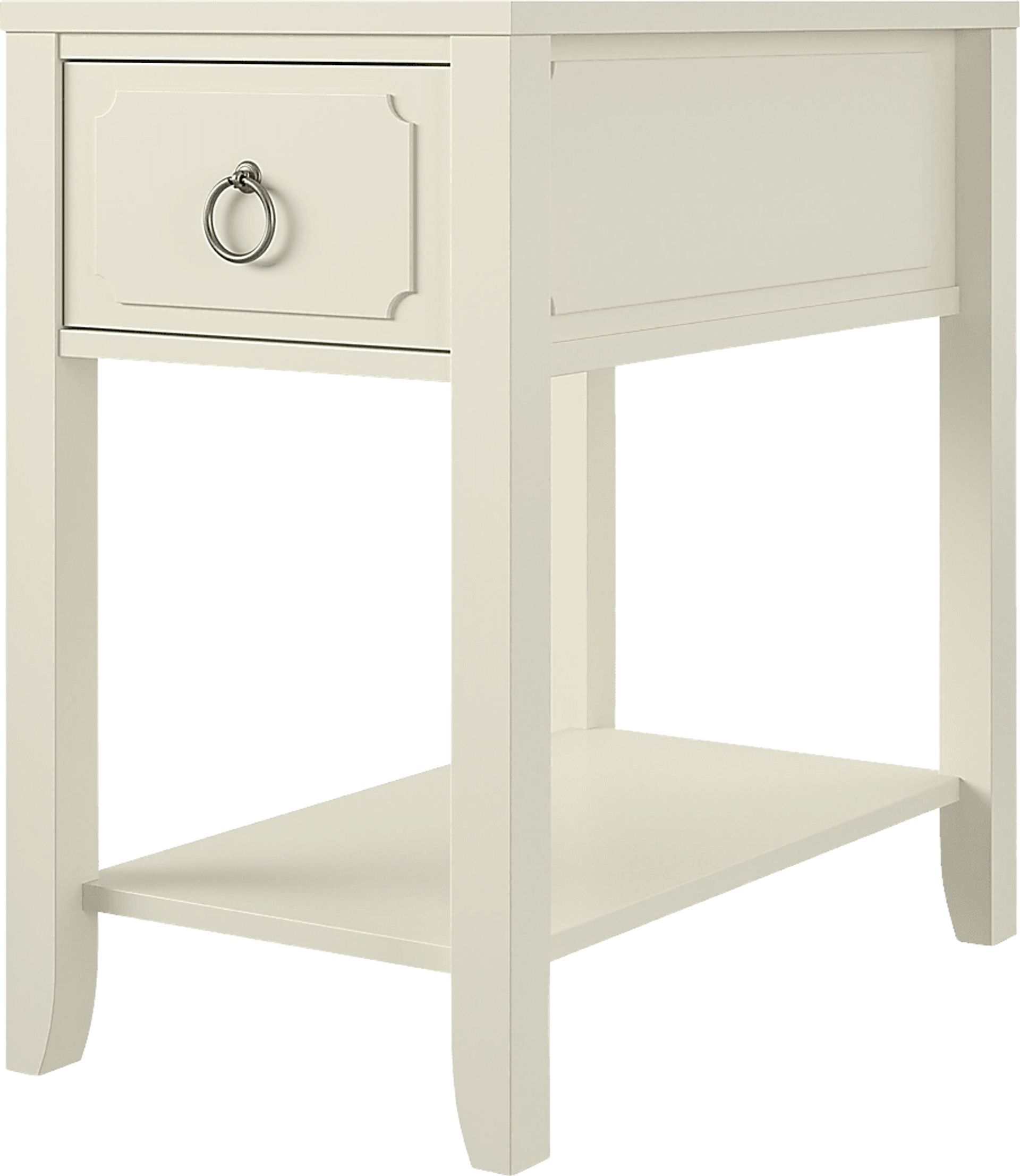 Gereon White End Table - Image 7
