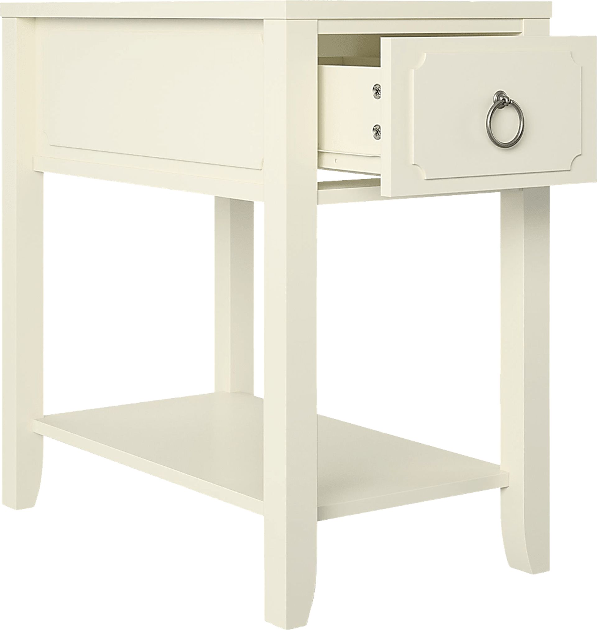 Gereon White End Table - Image 8