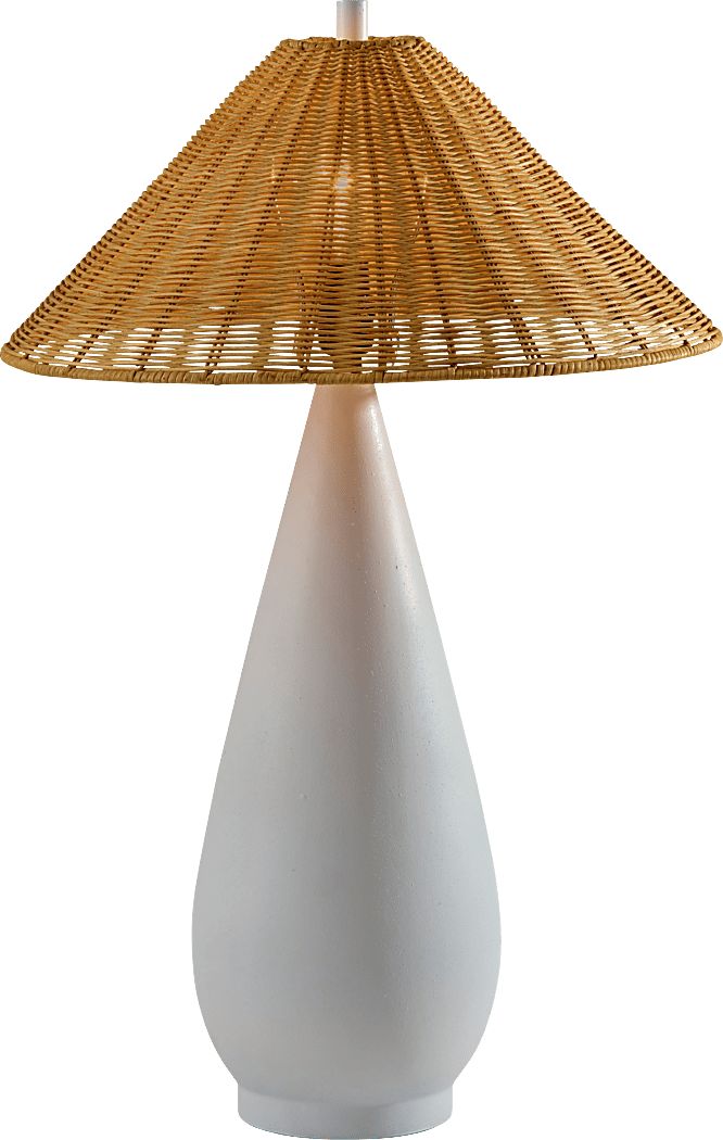 Gerisch Shores White Lamp