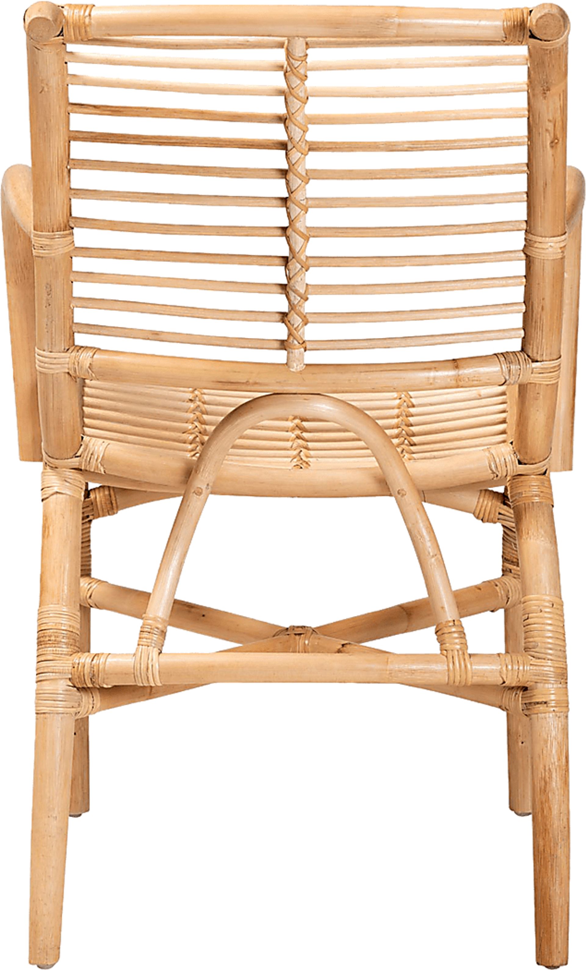 Gerlaugh Natural Arm Chair - Image 6