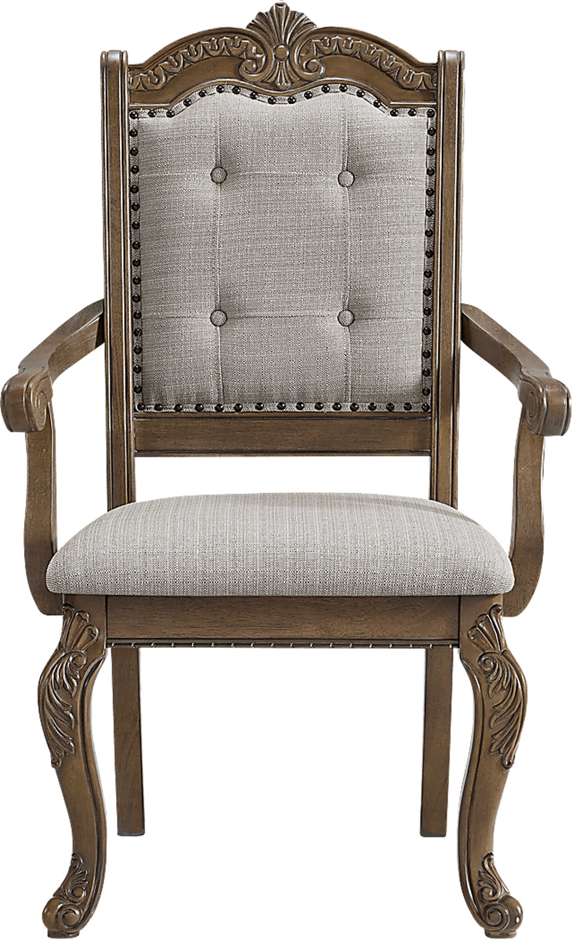 Germa Brown Side Chair, Set of 2 - Image 5