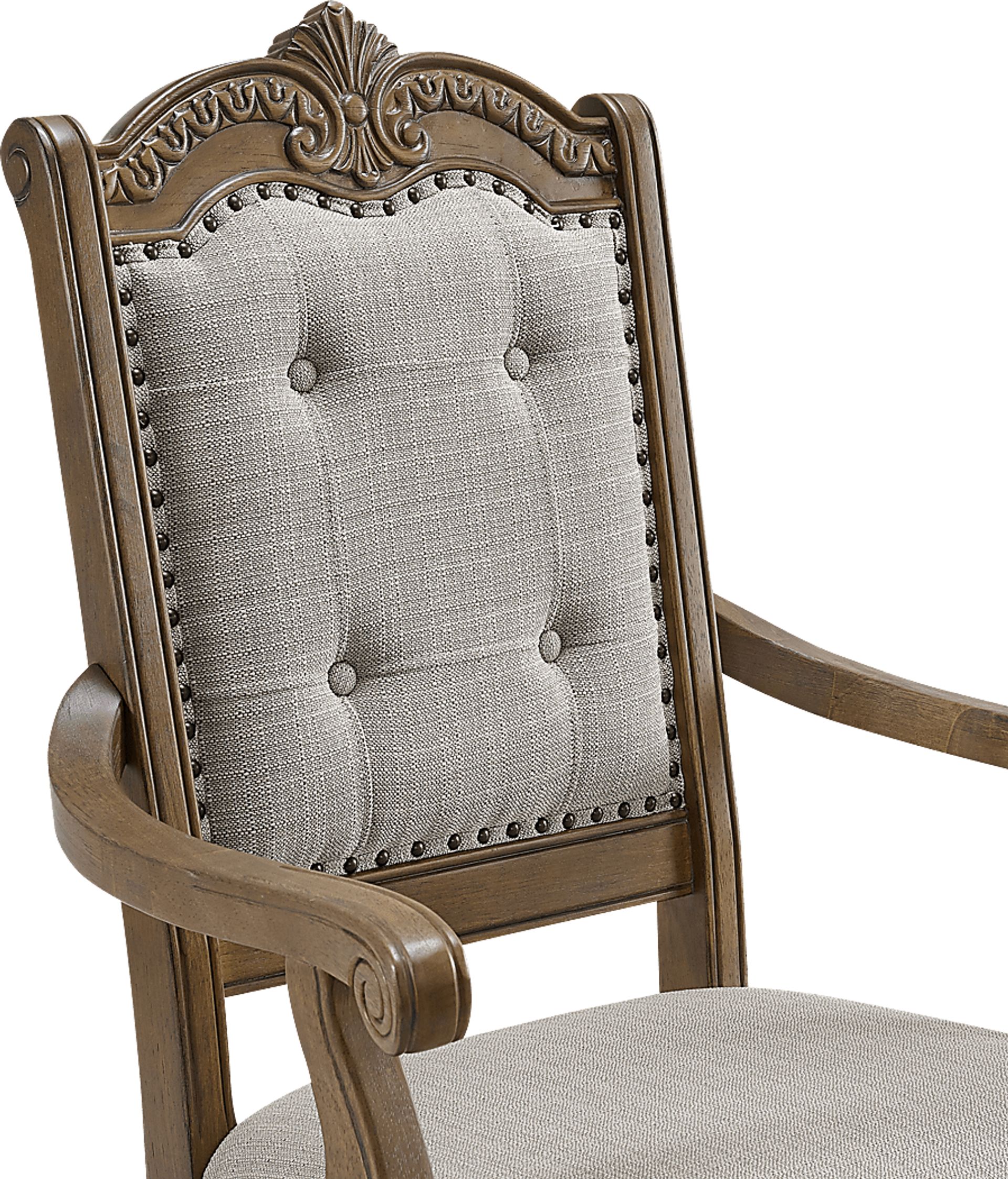 Germa Brown Side Chair, Set of 2 - Image 7