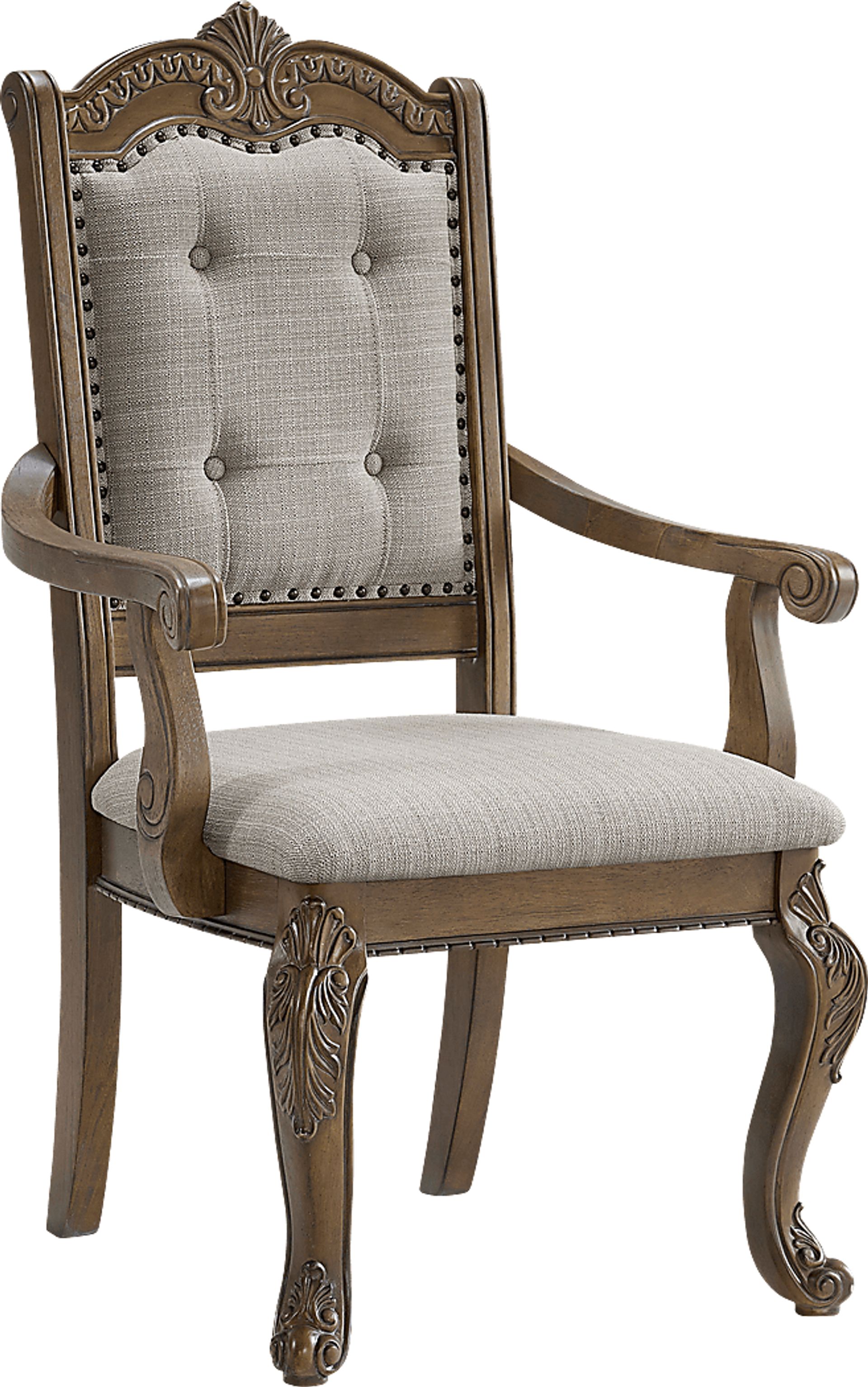 Germa Brown Side Chair, Set of 2 - Image 1