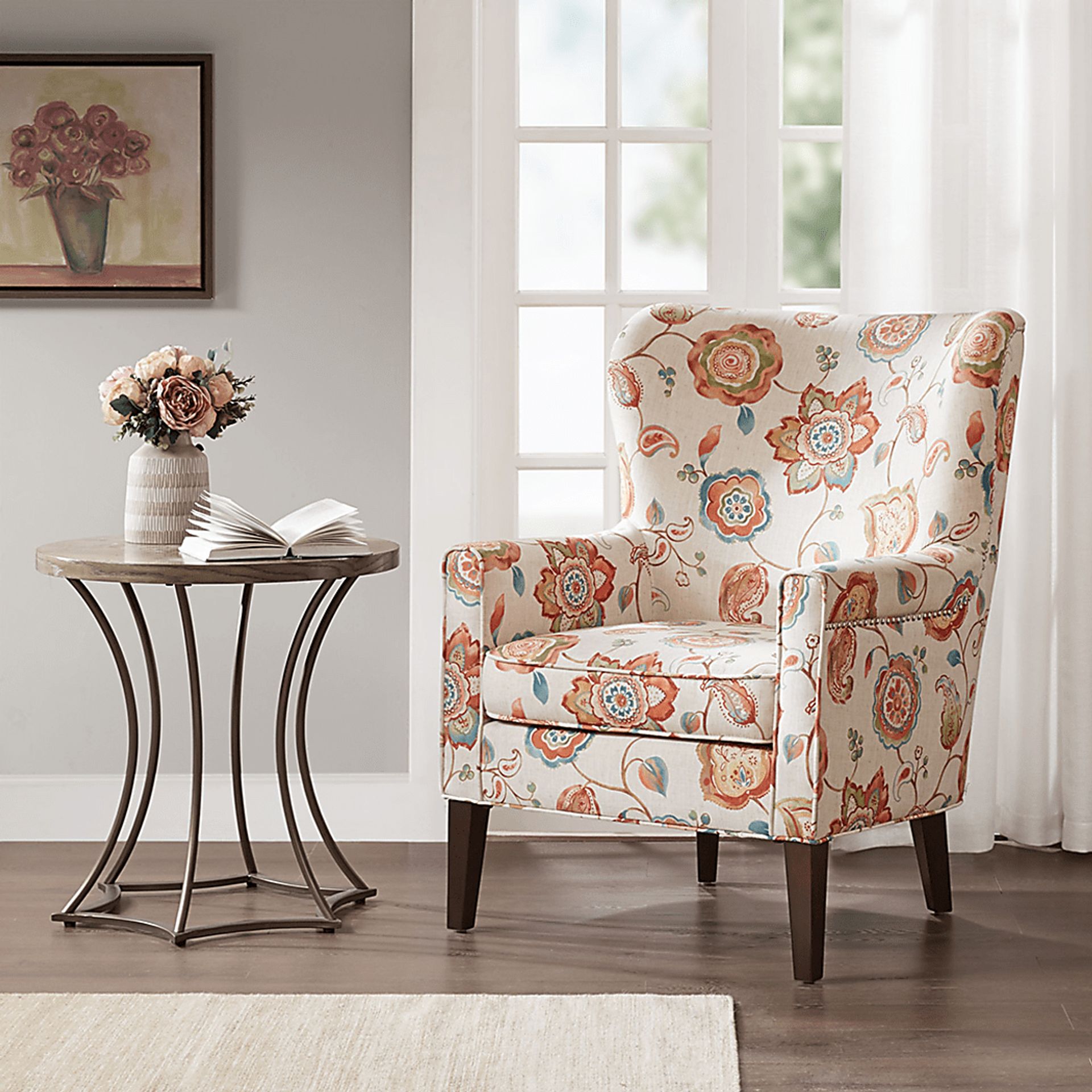 Gerod Beige Accent Chair - Image 2