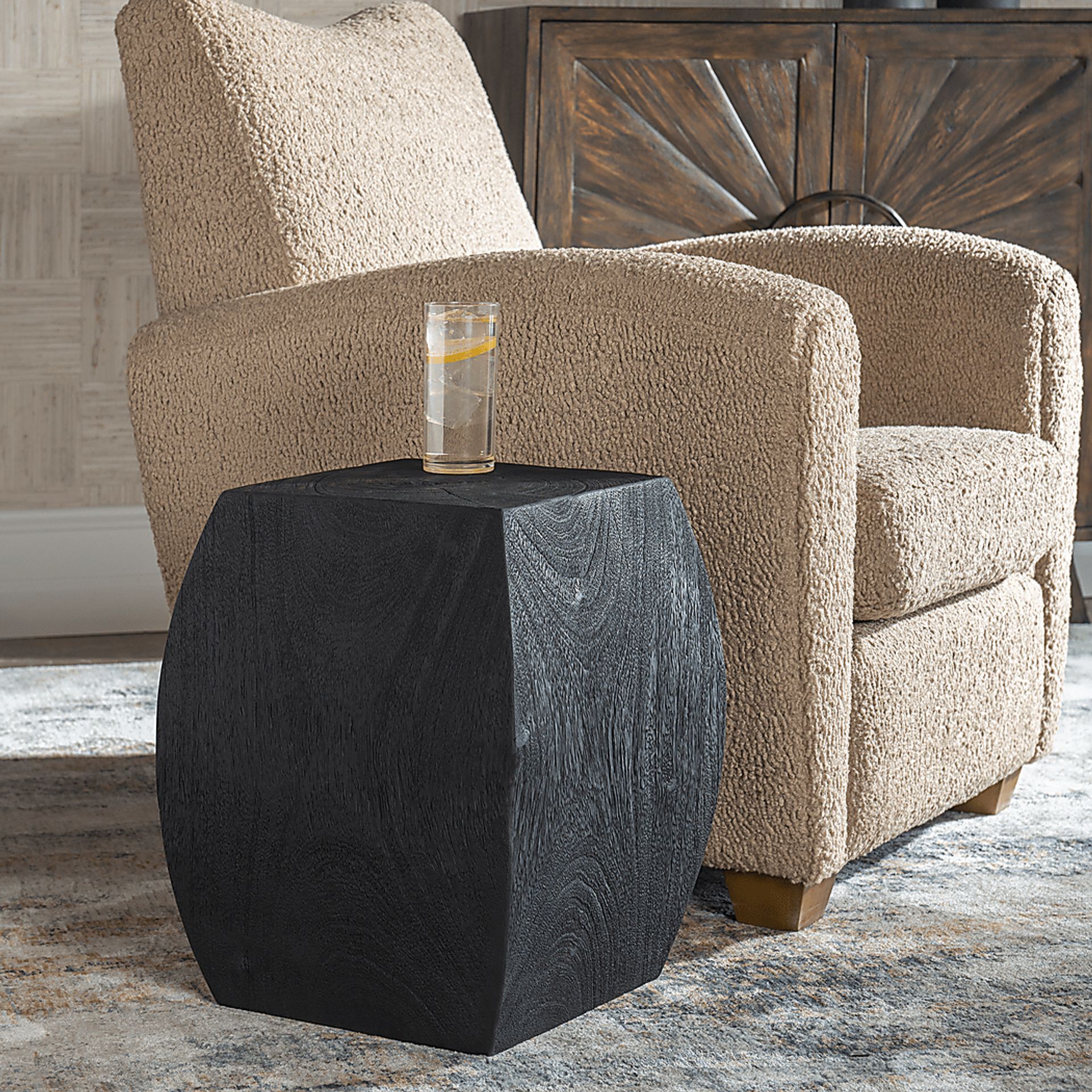 Gerrols Black Stool - Image 2