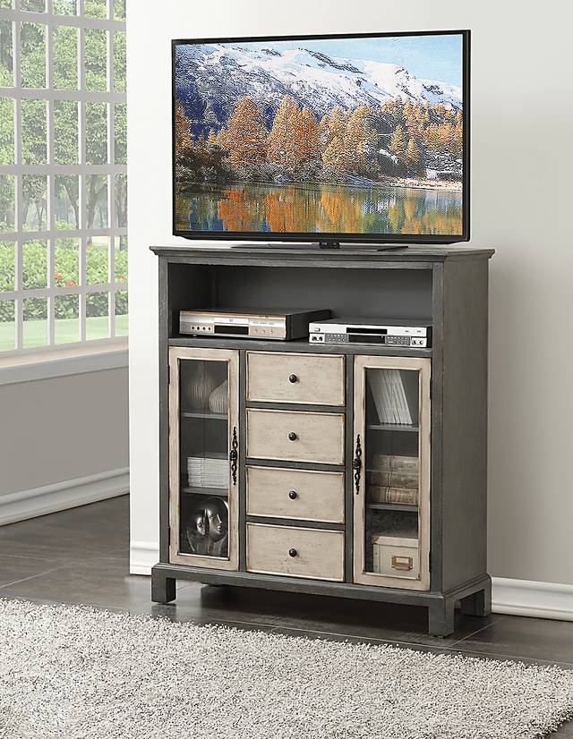 Gertrude Gray Accent Cabinet - Thumbnail - Image 2