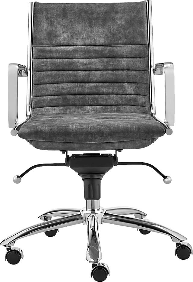 Gesell Gray Office Chair - Thumbnail - Image 2