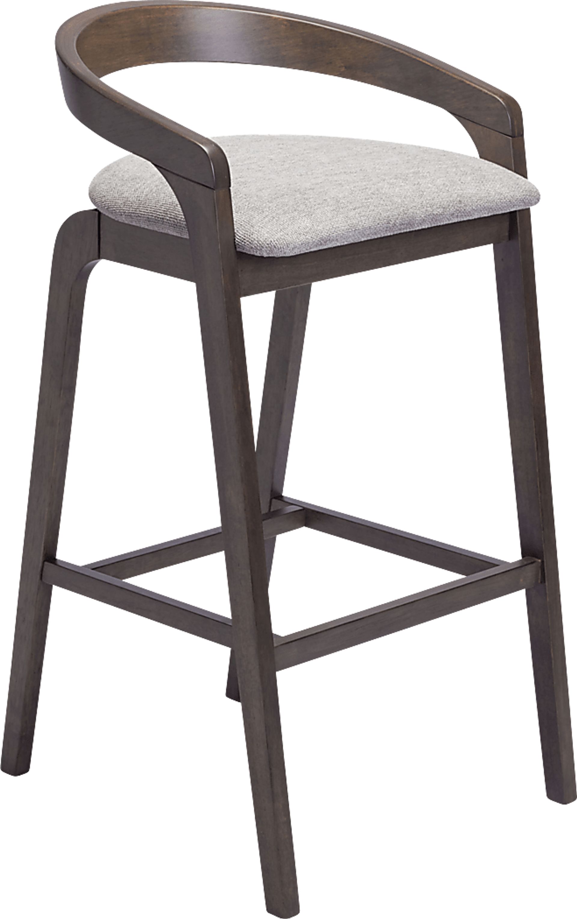 Getlu Gray Barstool, Set of 2 - Image 4