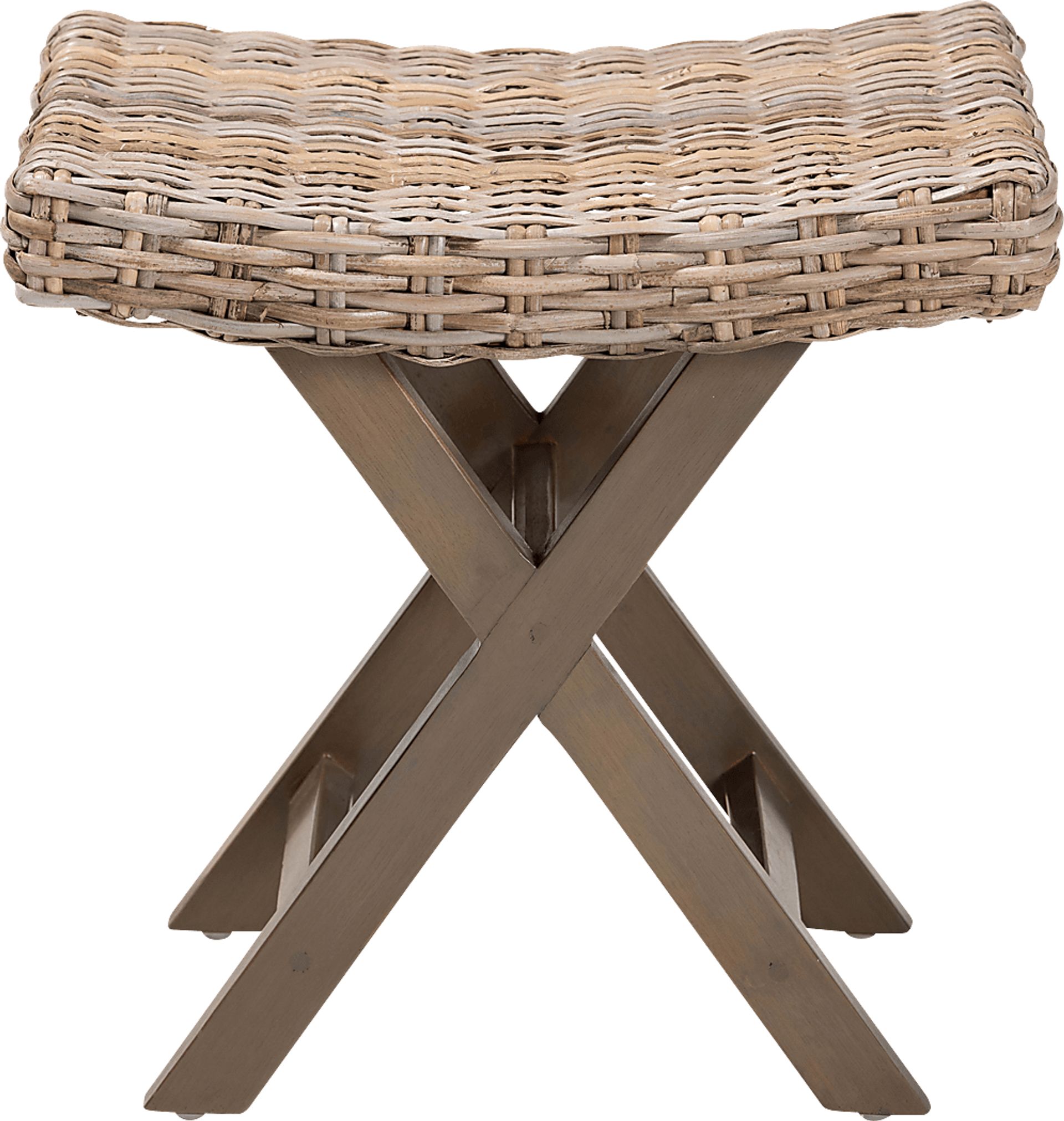 Geurin Taupe Ottoman - Image 3