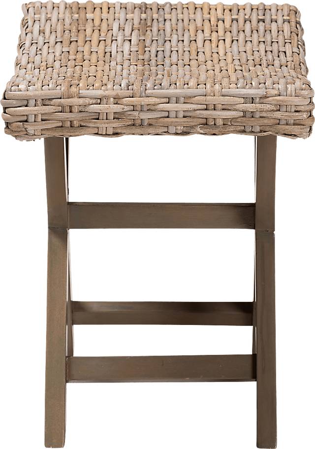 Geurin Taupe Ottoman - Thumbnail - Image 4