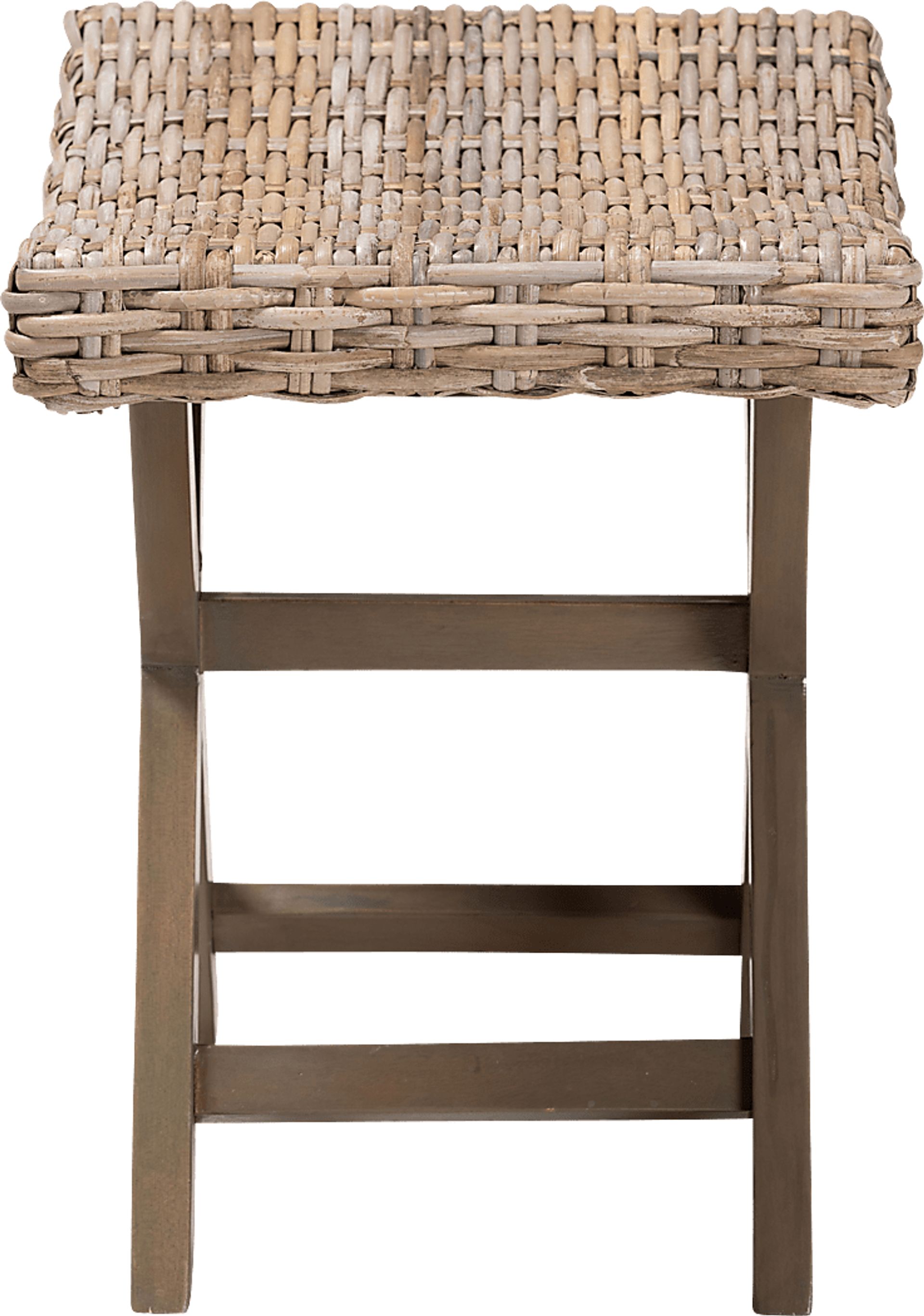 Geurin Taupe Ottoman - Image 4
