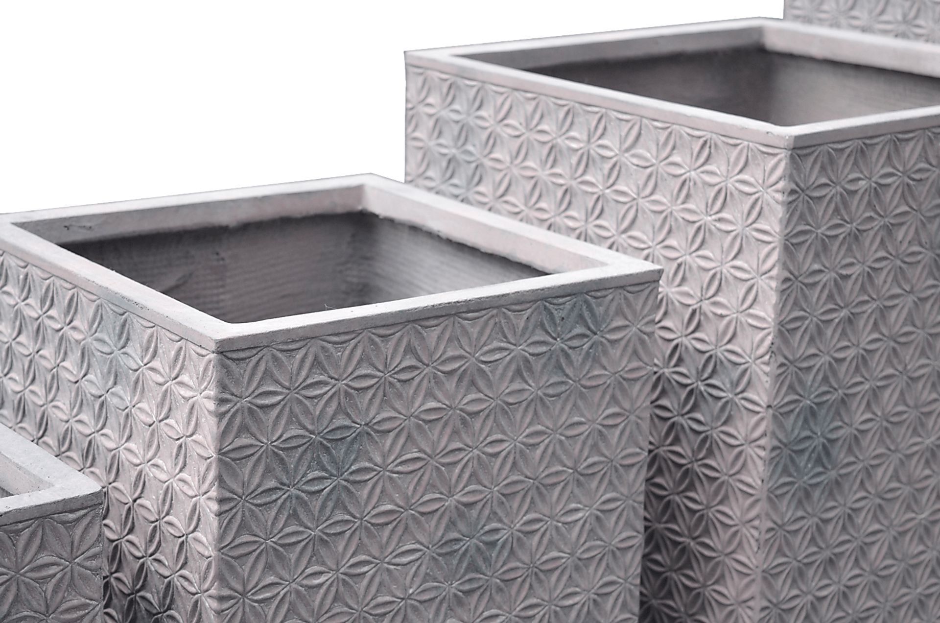 Gewher Purple Planter, Set of 4 - Image 3