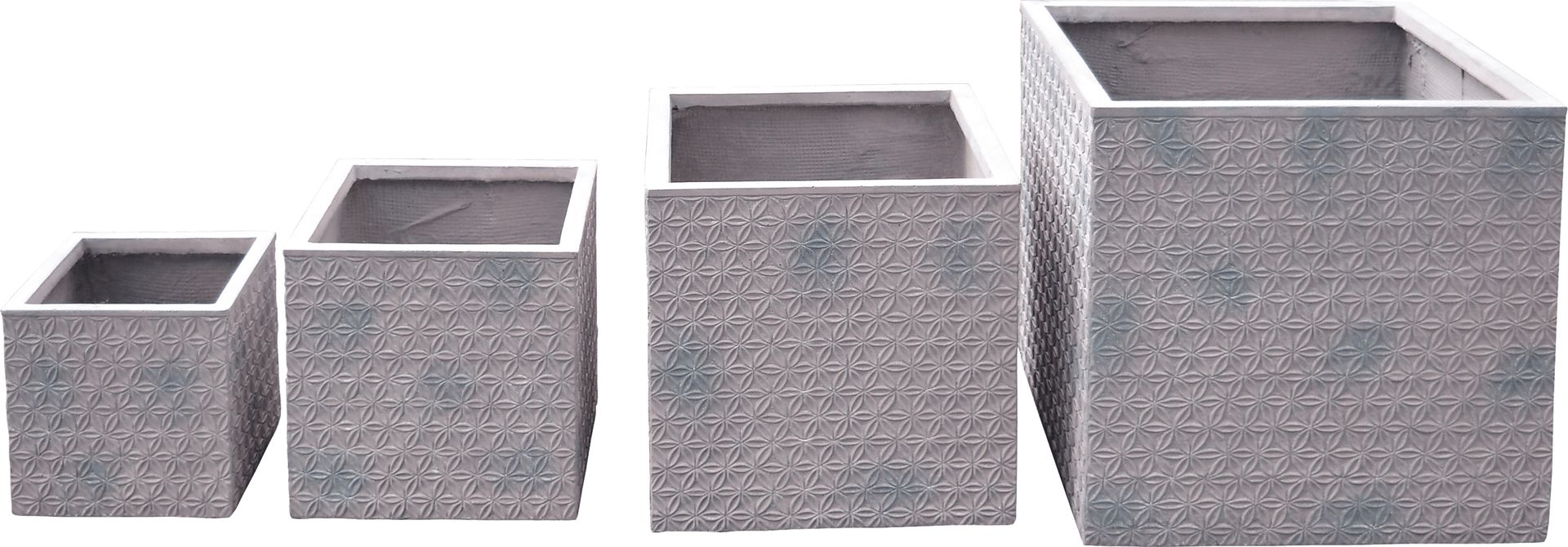 Gewher Purple Planter, Set of 4 - Image 4