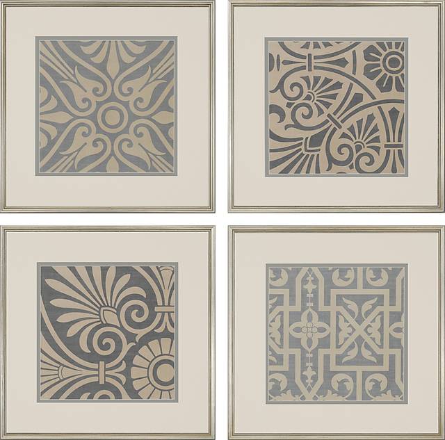 Geyer Gray Set of 4 Artwork - Thumbnail - Image 1
