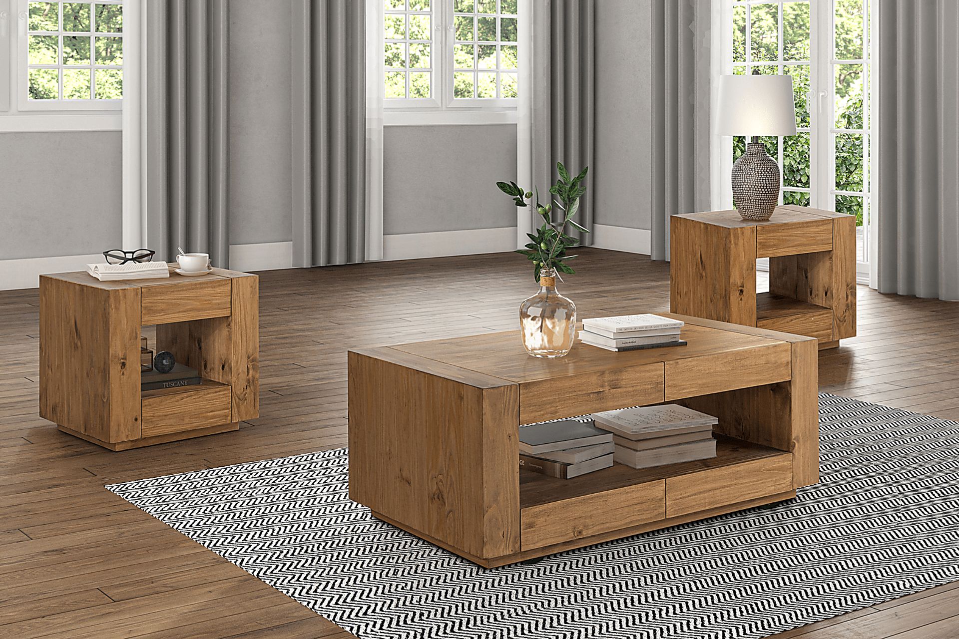 Giacomoy Brown End Table - Image 2