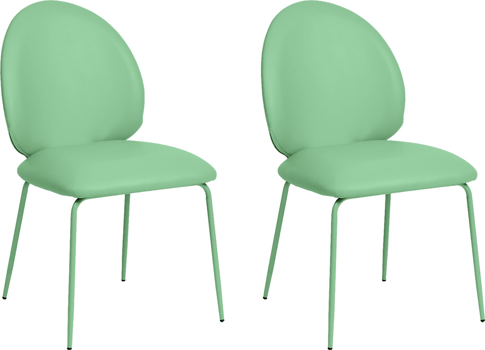 Giammona Green Side Chair, Set of 2 - Image 1