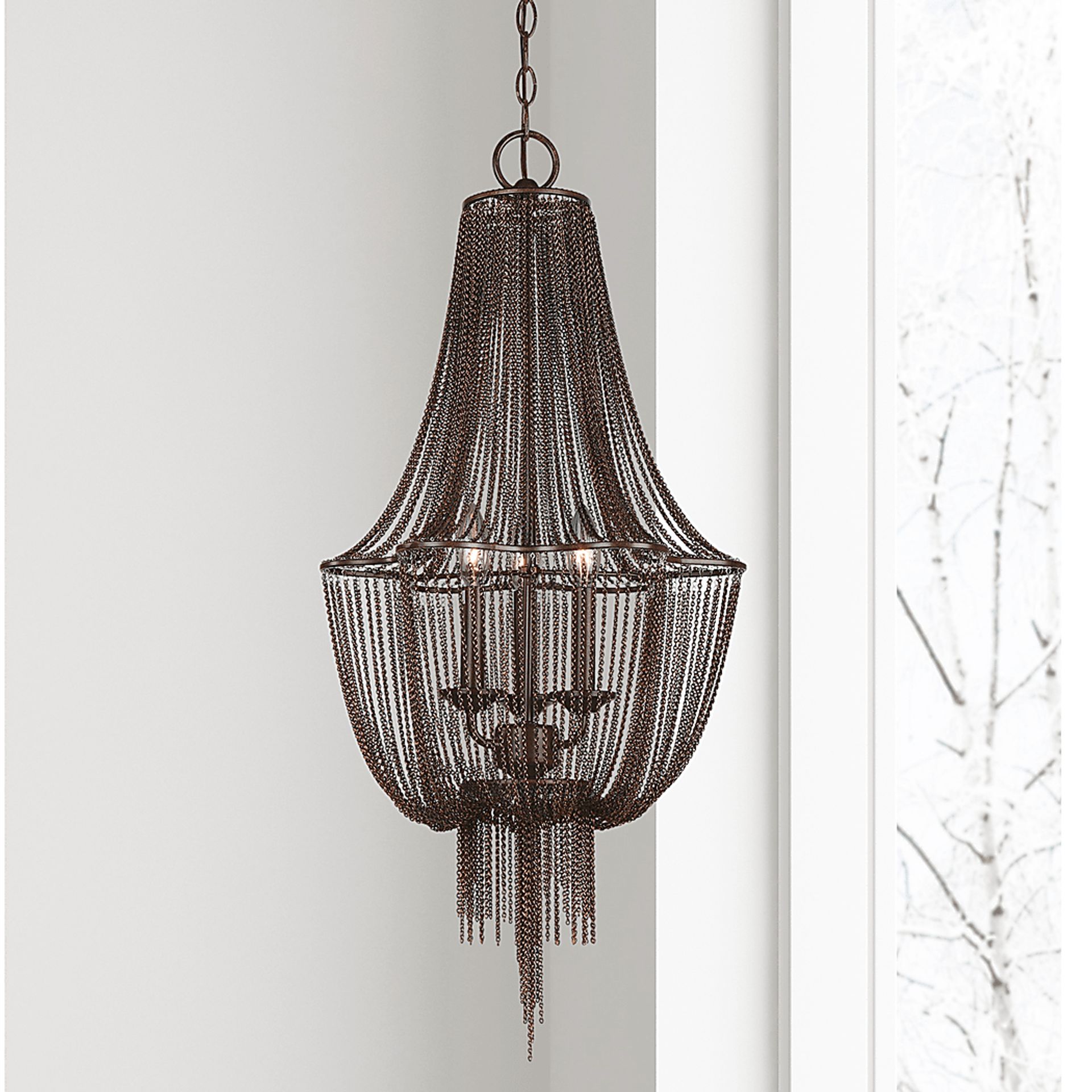 Gianna Nest Bronze Chandelier - Image 2