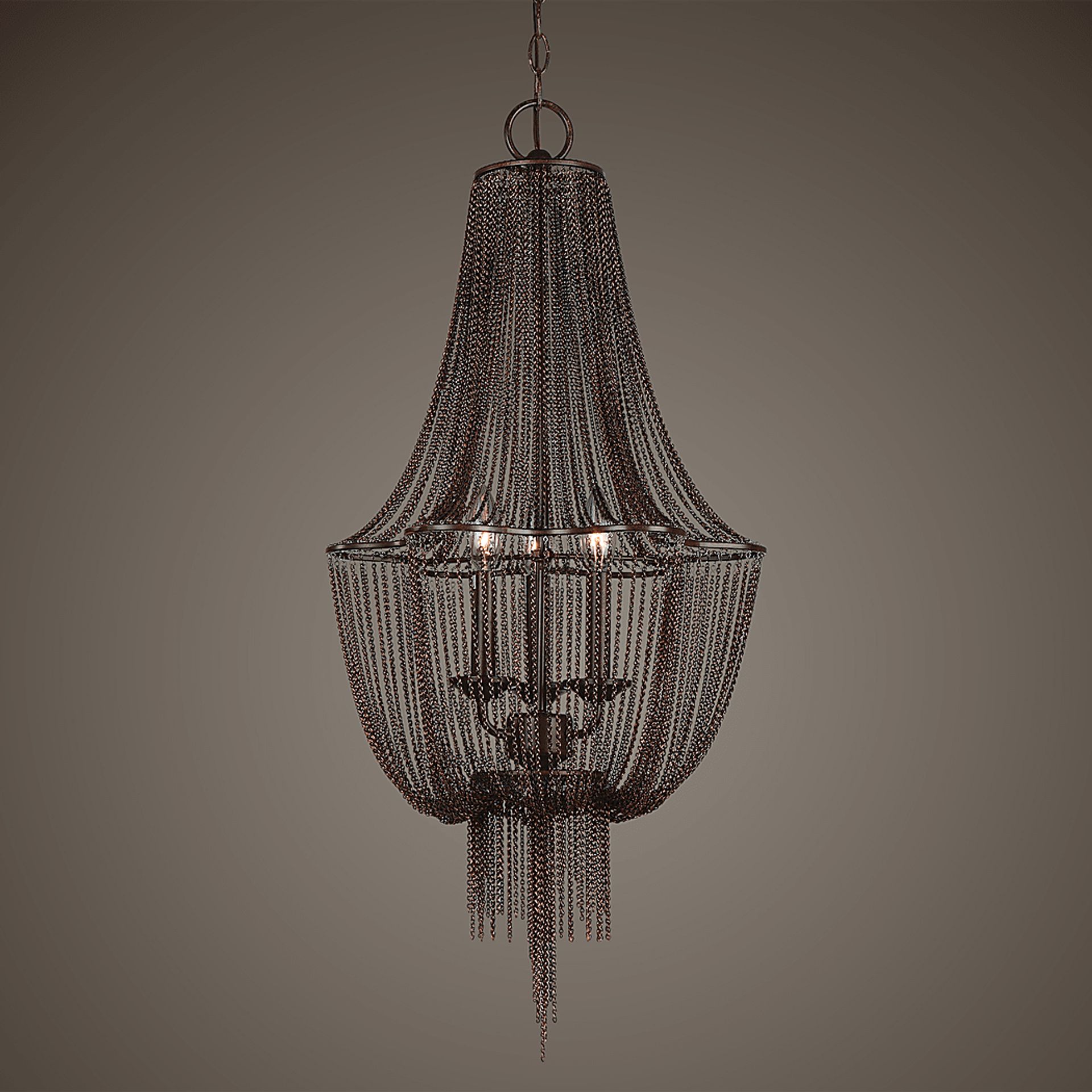 Gianna Nest Bronze Chandelier - Image 3
