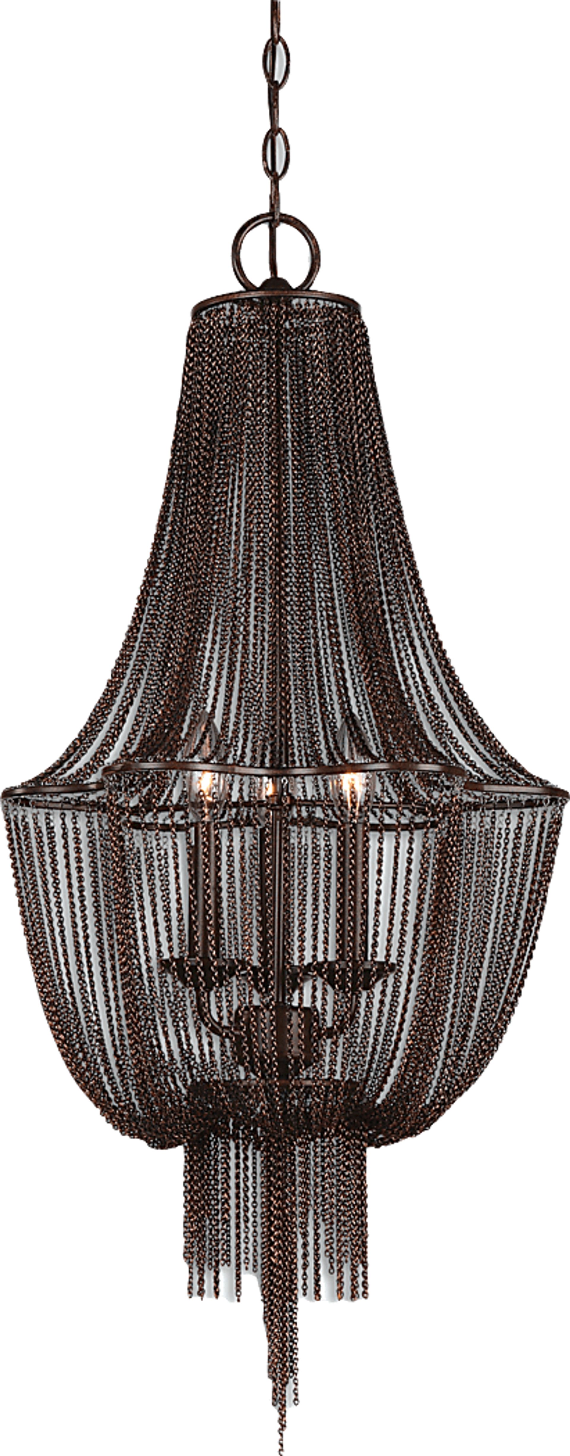 Gianna Nest Bronze Chandelier - Image 1