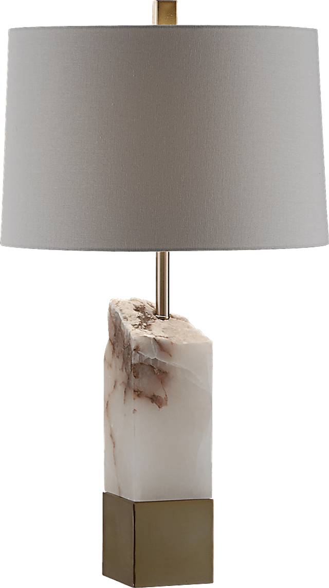 Giberstoun White Lamp - Thumbnail - Image 1