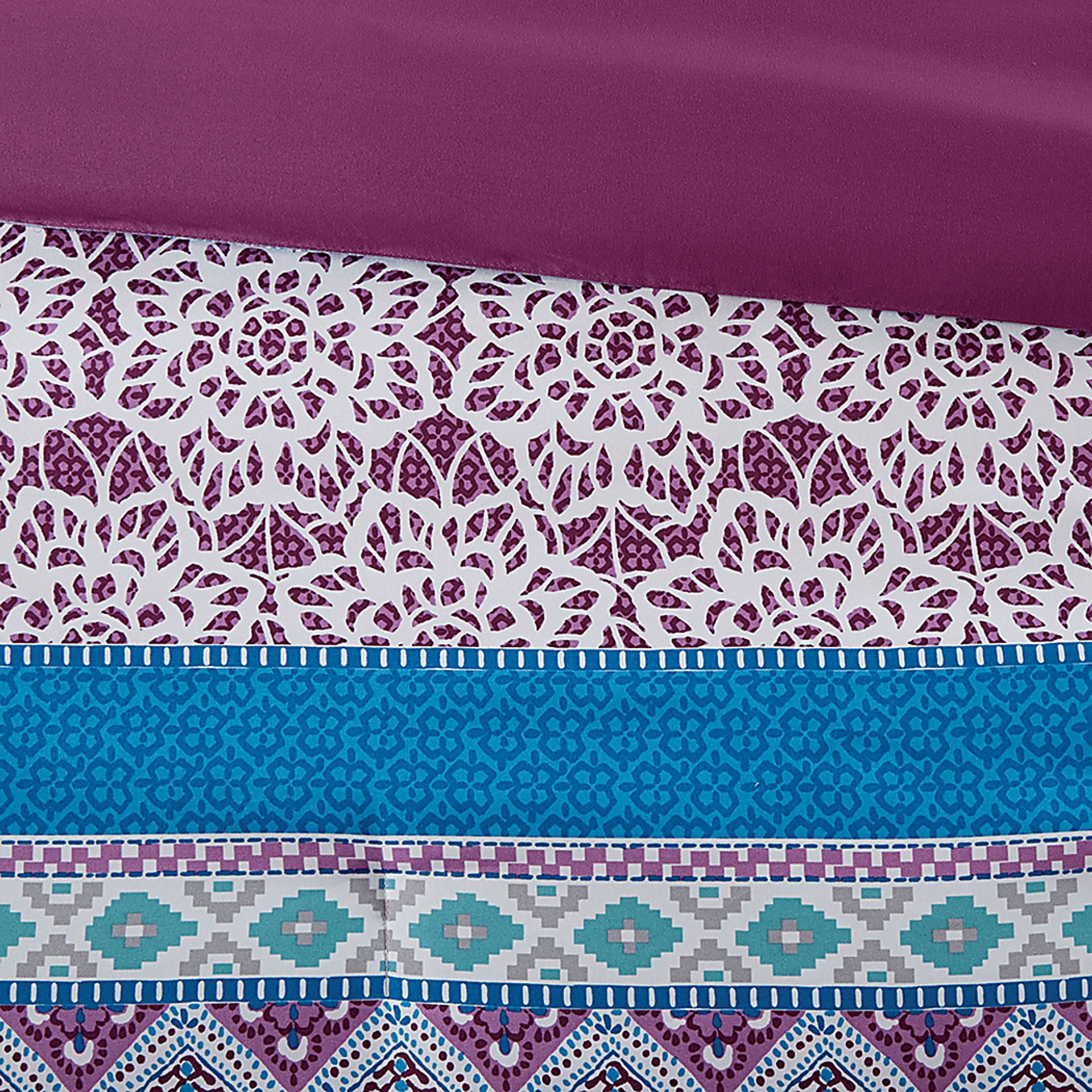 Kids Gidda Purple Full Comforter Set - Image 6