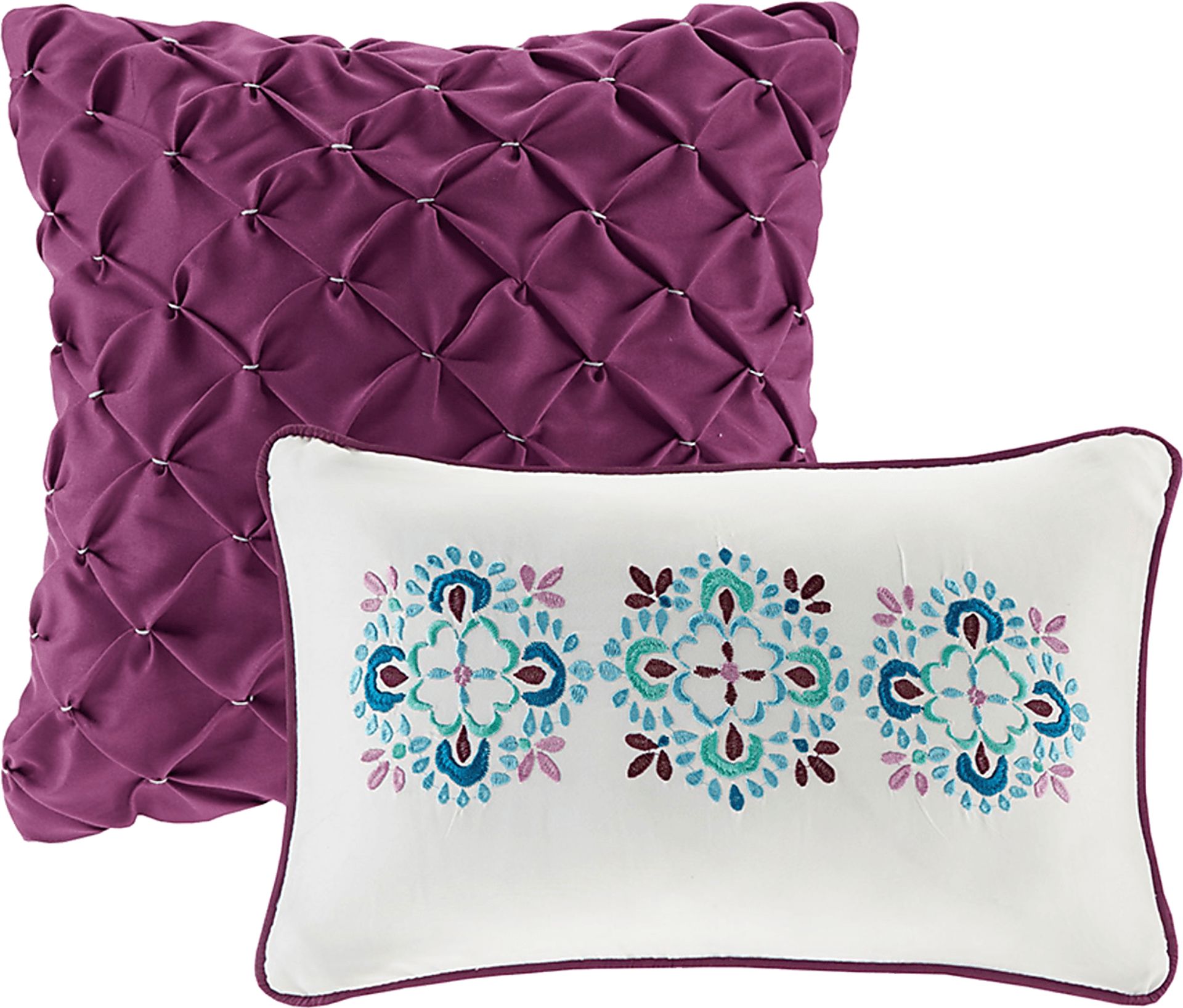 Kids Gidda Purple Twin Comforter Set - Image 4