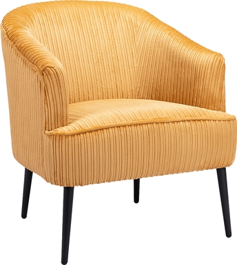Giddeon Yellow Accent Chair