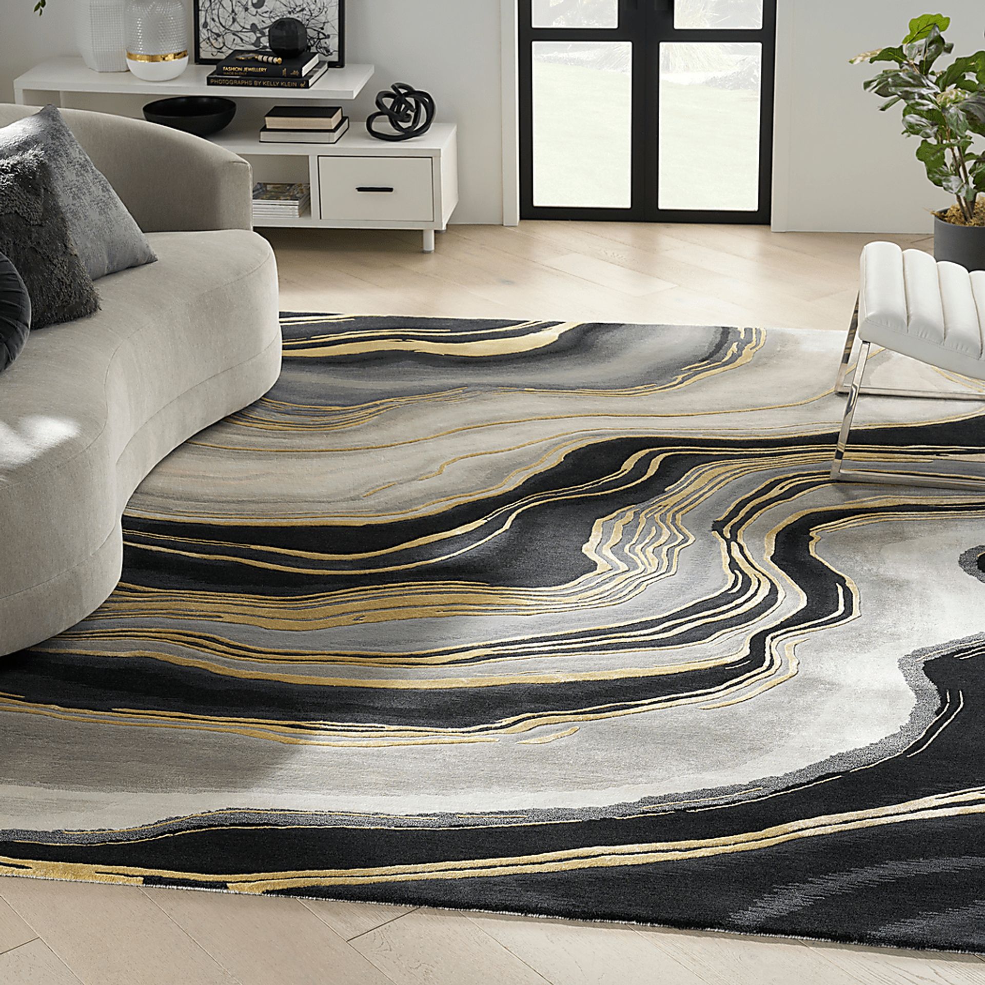 Gideon Gray 5'6 x 7'5 Rug - Image 2