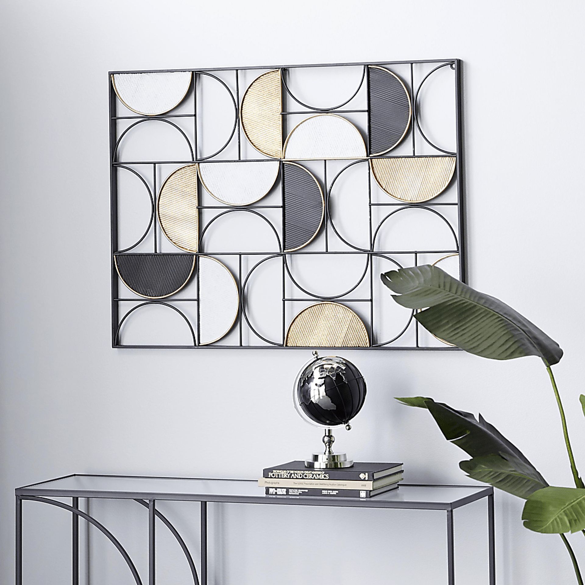 Gieni Black Wall Decor - Image 2