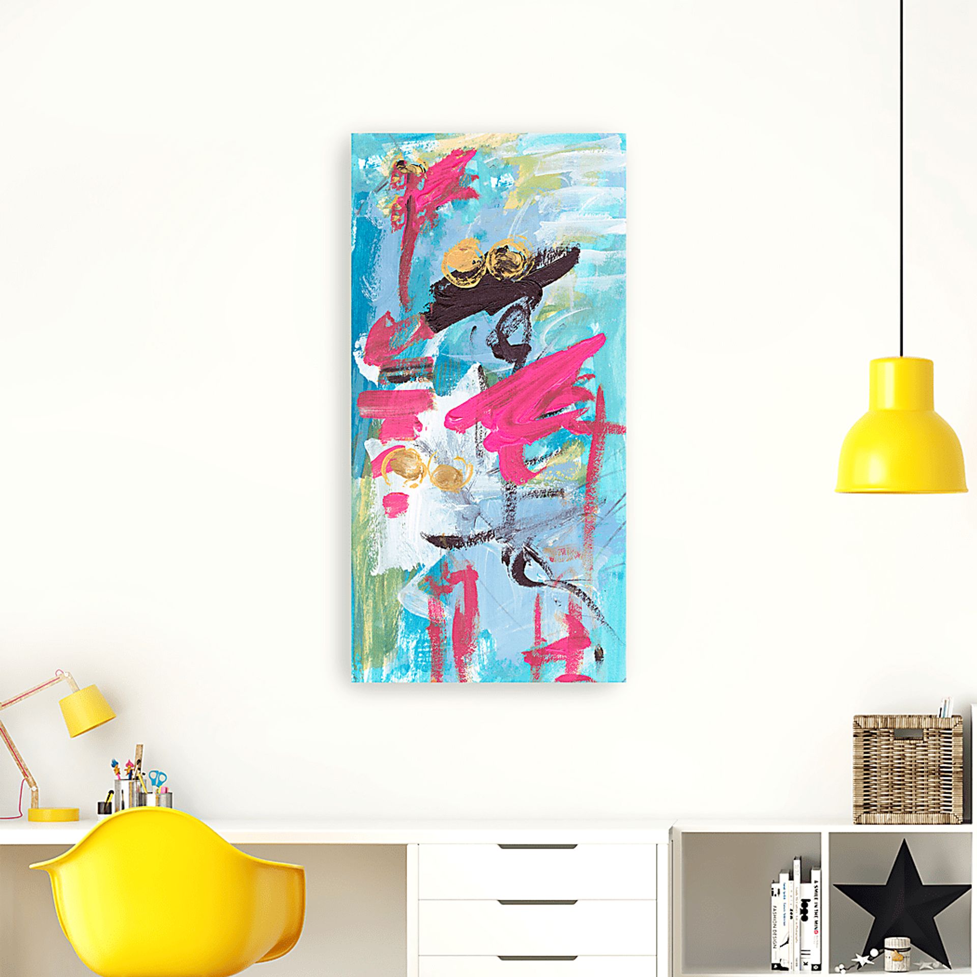 Gifted Mind Pink Artwork - Image 3