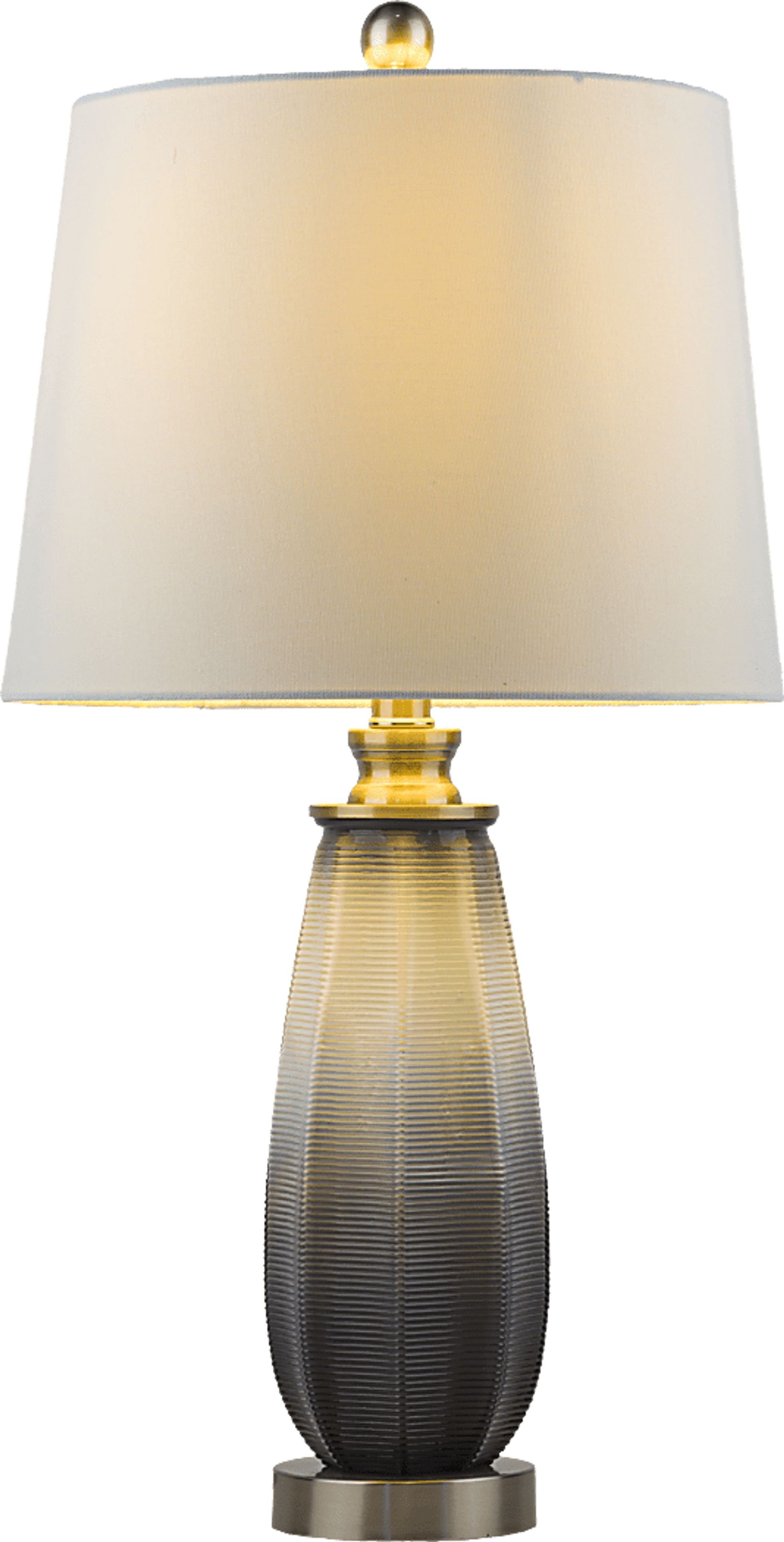 Gilberston Avenue Gray Lamp - Image 2
