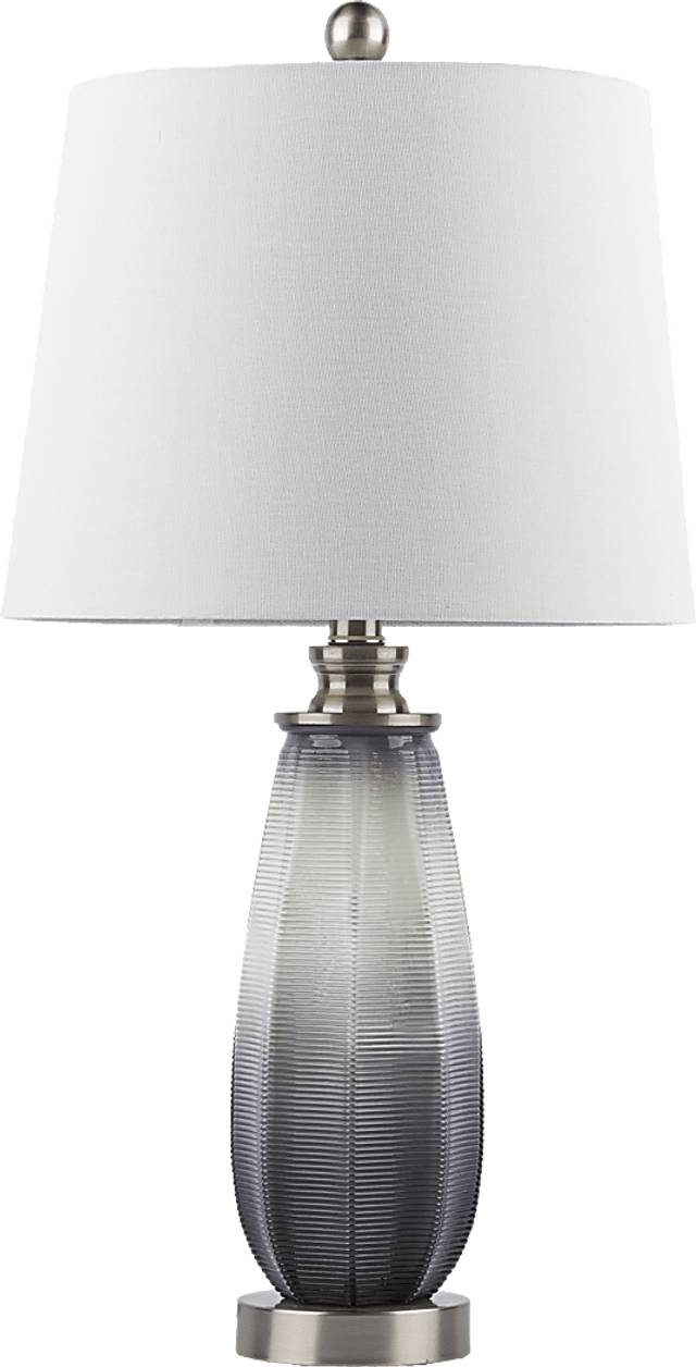 Gilberston Avenue Gray Lamp - Thumbnail - Image 1