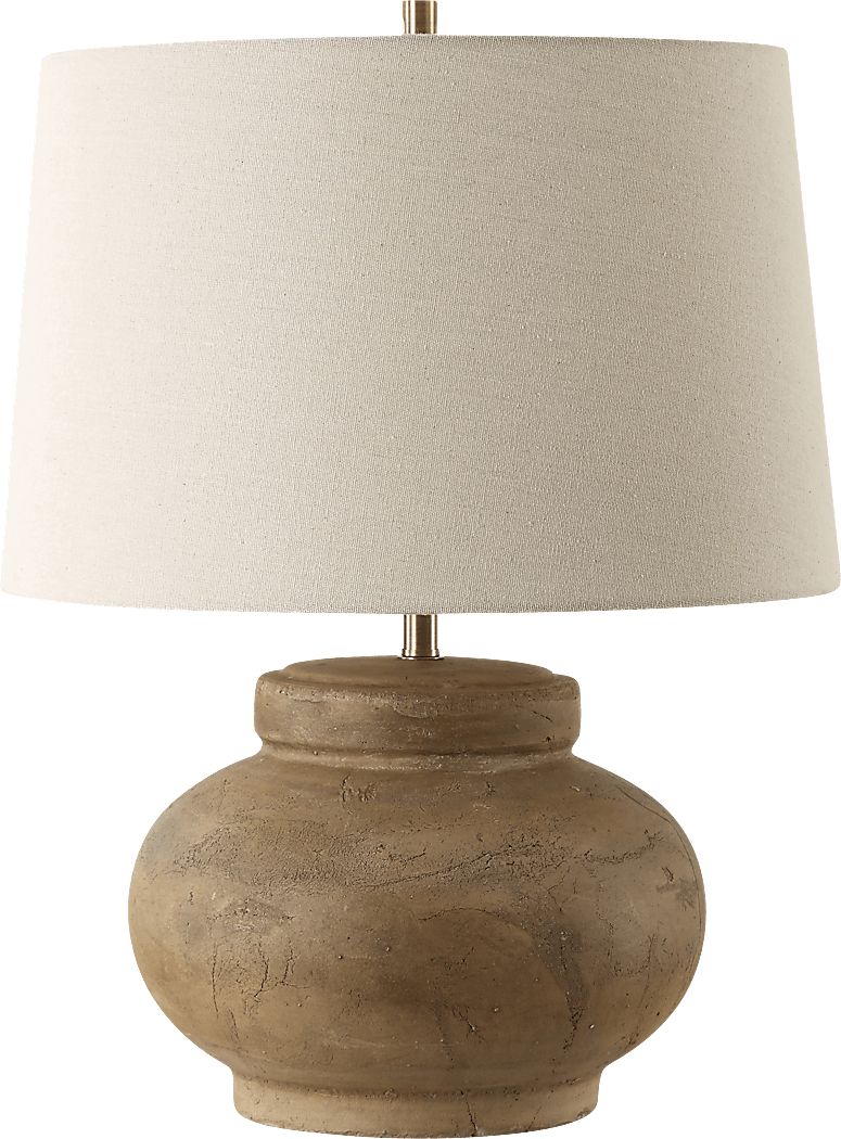 Gilbo Circle Brown Lamp