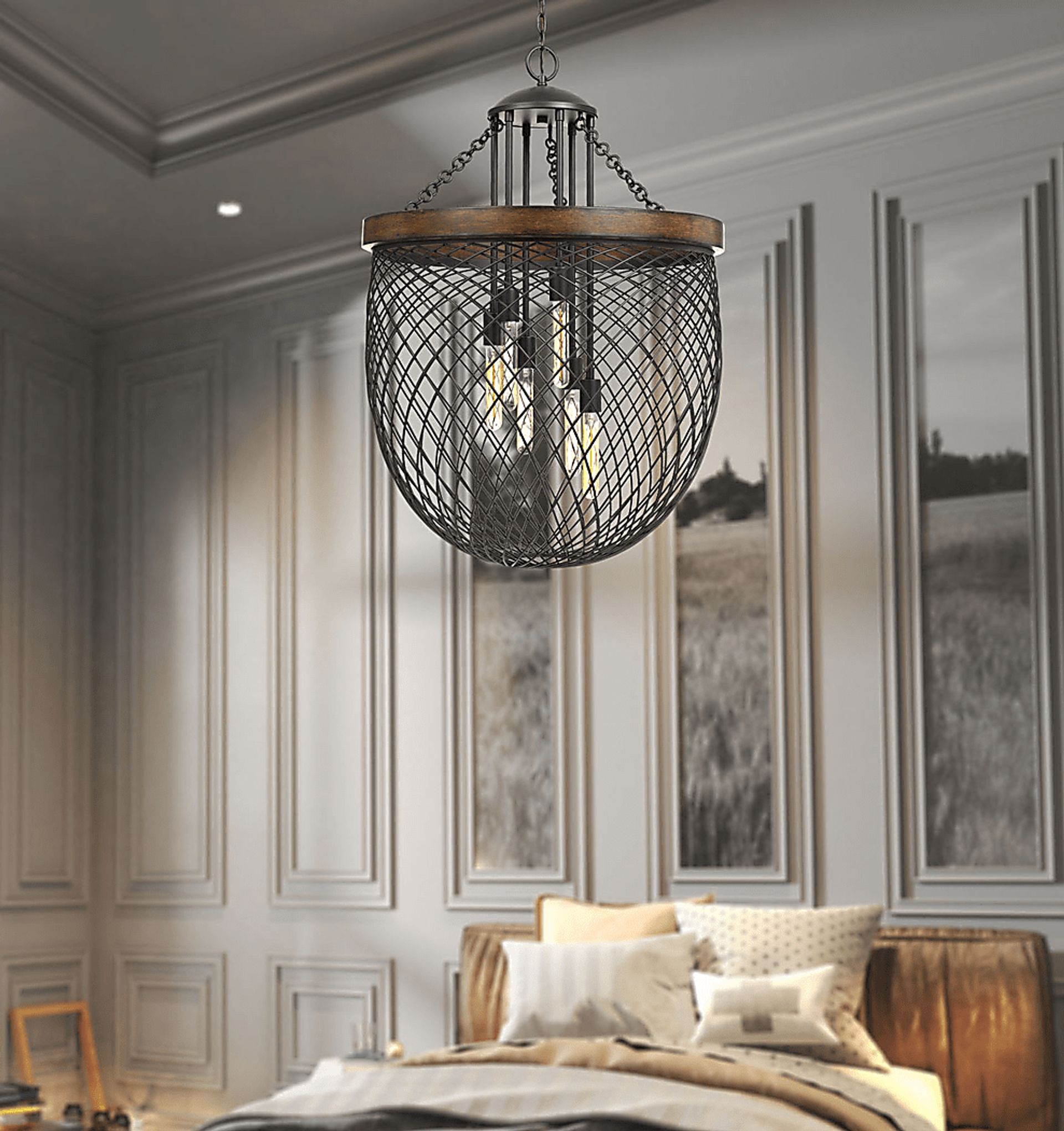 Gilbreth Bronze Chandelier - Image 2