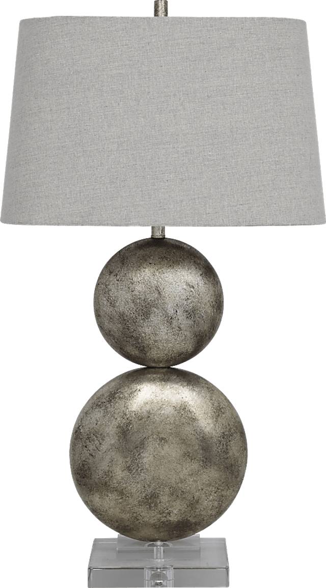 Gilby Silver Lamp - Thumbnail - Image 1