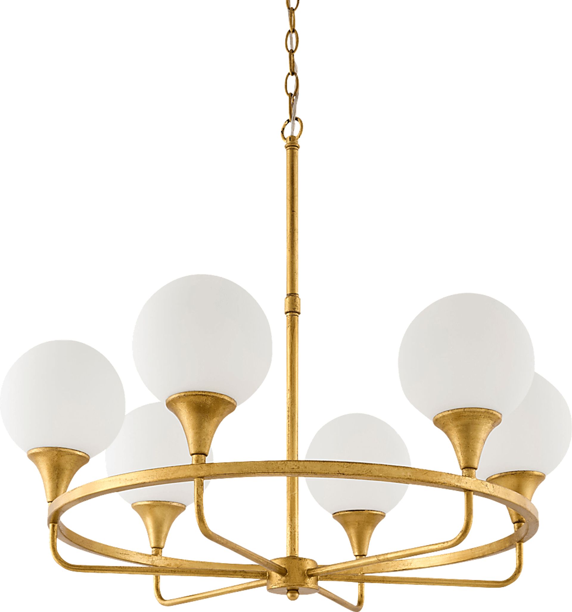 Gilchrist Post Gold Chandelier - Image 2