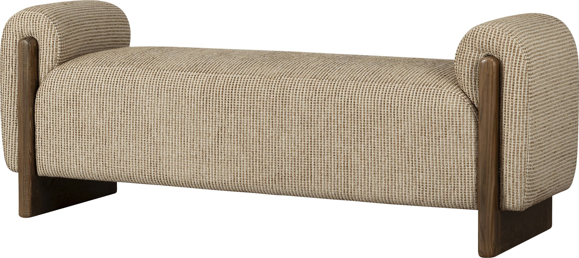 Gilde Brown Bench - Image 1