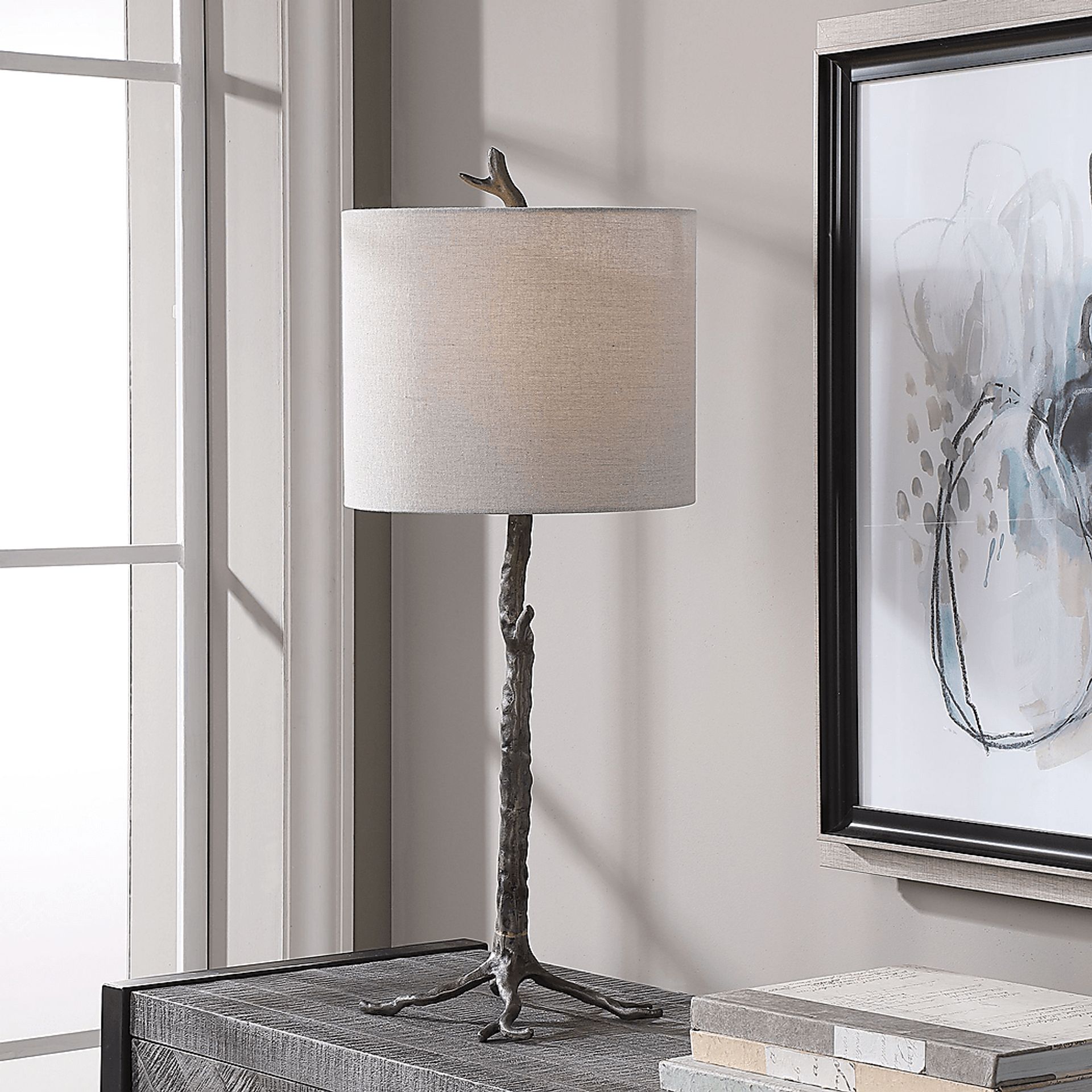 Gilead Way Gunmetal Lamp - Image 3