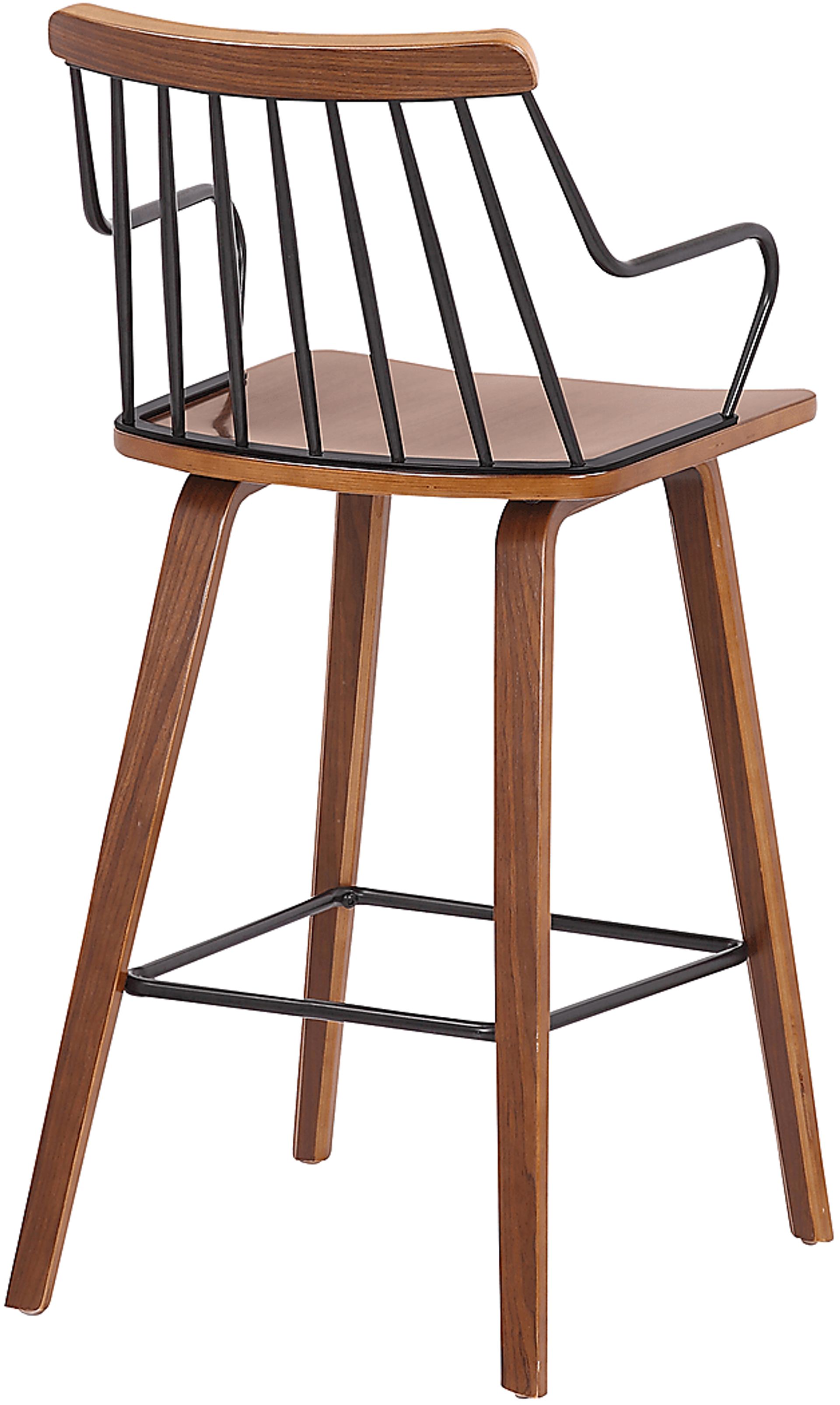 Gileslane Walnut Counter Height Stool - Image 4
