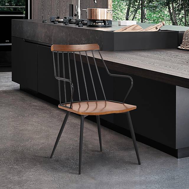 Gileslane Walnut Dining Chair - Thumbnail - Image 6