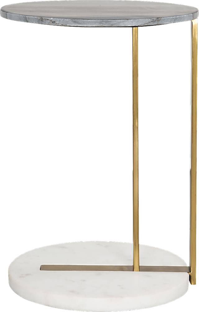 Gilford Gold Accent Table - Thumbnail - Image 2
